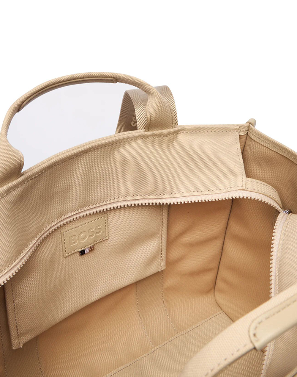 Boss Sandy Tote C 10273266 01 50558113-275 Biege Γυναικεία αξεσουάρ τσάντες Politikos Shop Πολιτικός