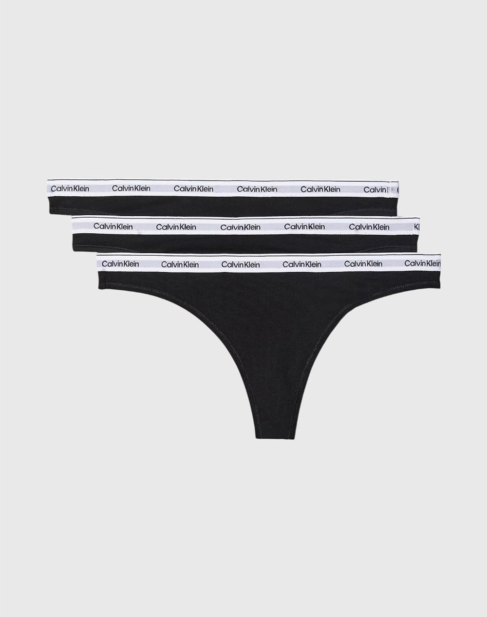 CALVIN KLEIN JEANS THONG 3PK 000QD5209E-UB1 Black