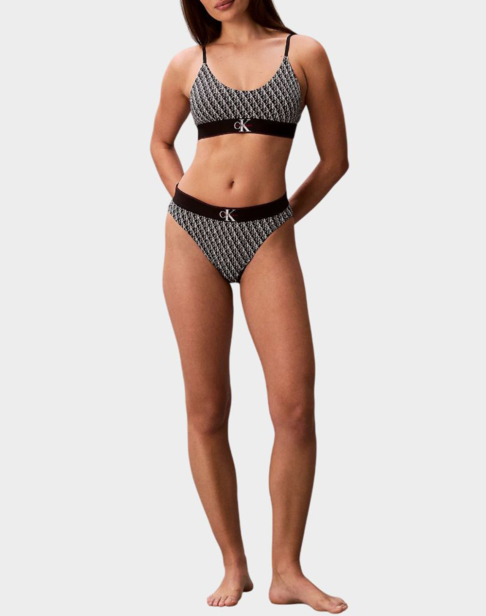 Calvin Klein Jeans Unlined Bralette Lv00Qf8814-2Y1 Mixed Γυναικεία εσώρουχα Σουτιεν Politikos Shop Πολιτικός