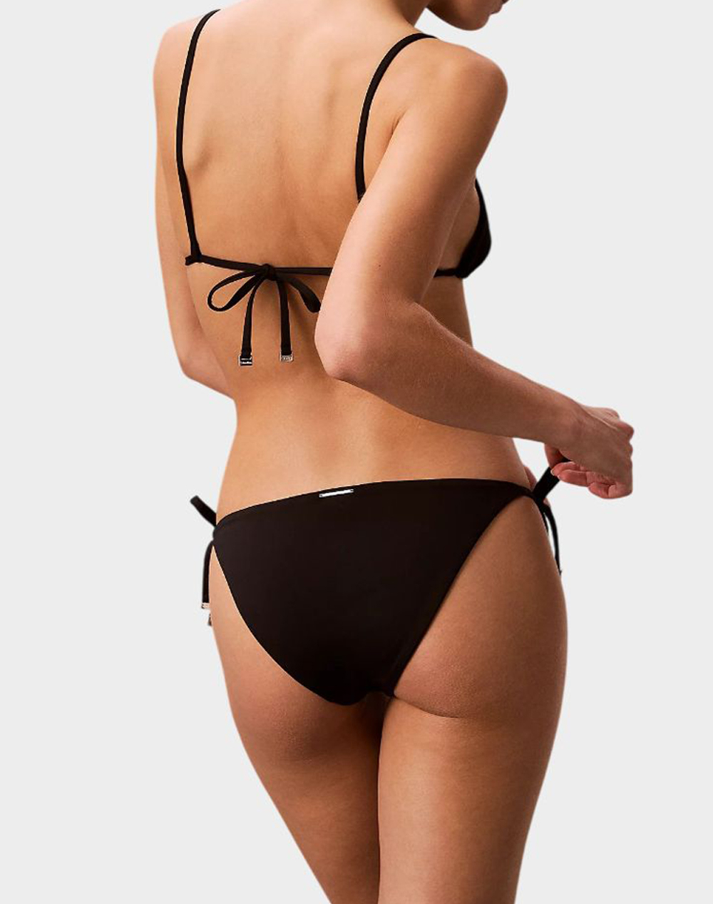 CALVIN KLEIN JEANS STRING SIDE TIE LV00Q62704-UB1 Black φωτογραφία