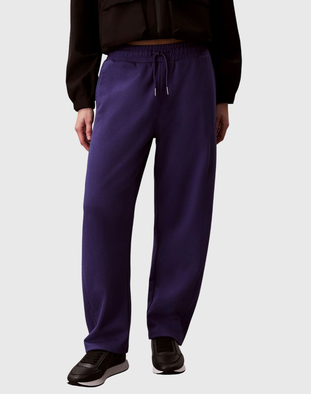 CALVIN KLEIN MONOGRAM FRENCH TERRY BARREL PAN LV047F210G-4TX Blue