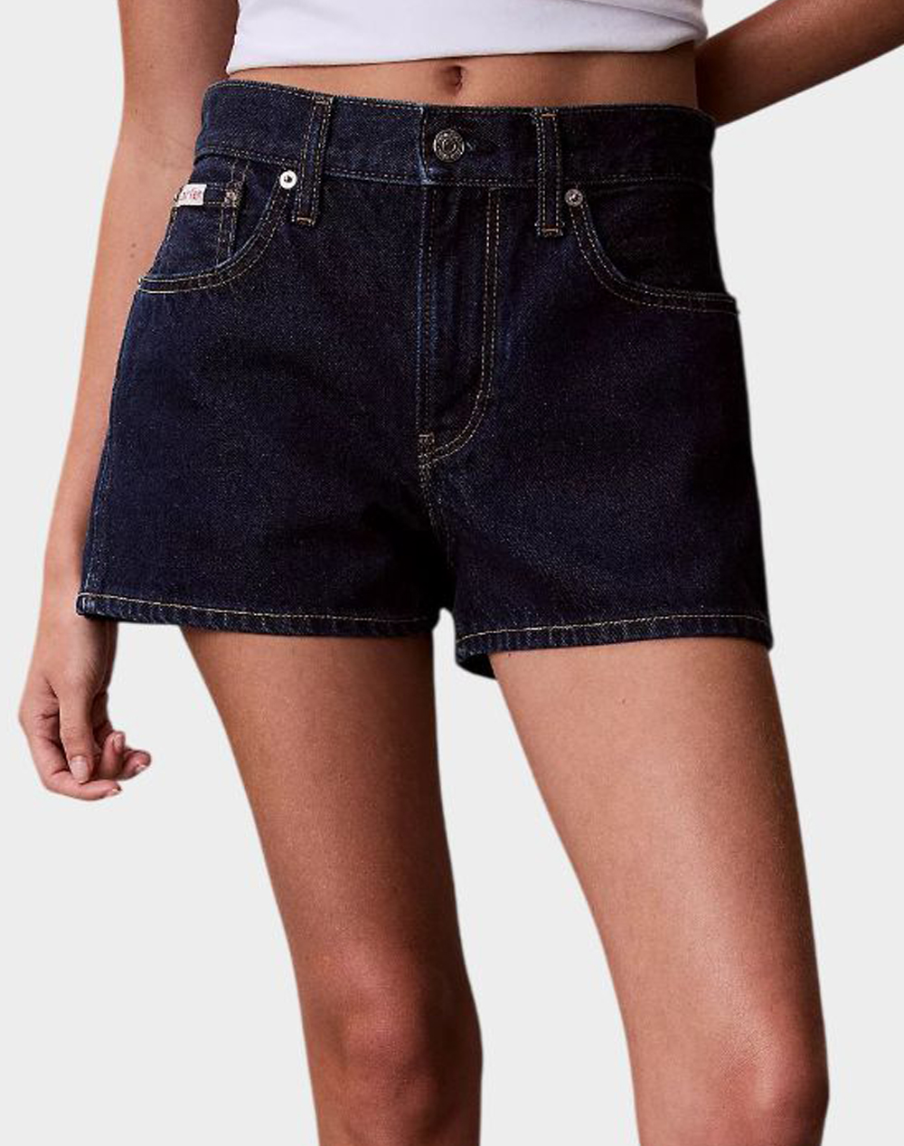CALVIN KLEIN JEANS ARCHIVE MINI SHORT TRUE INDIGO LV047F768G-GWI DenimDarkBlue