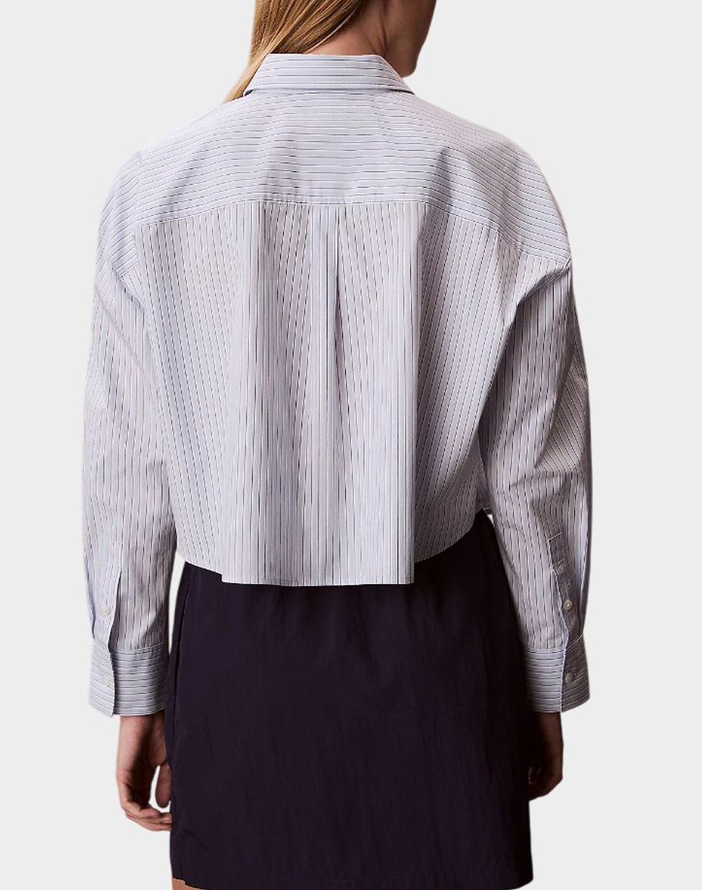 CALVIN KLEIN CALVIN KLEIN JEANS YARNDYE COTTON POPLIN CROPPED SH LV047F105G-C1O Mixed - 2