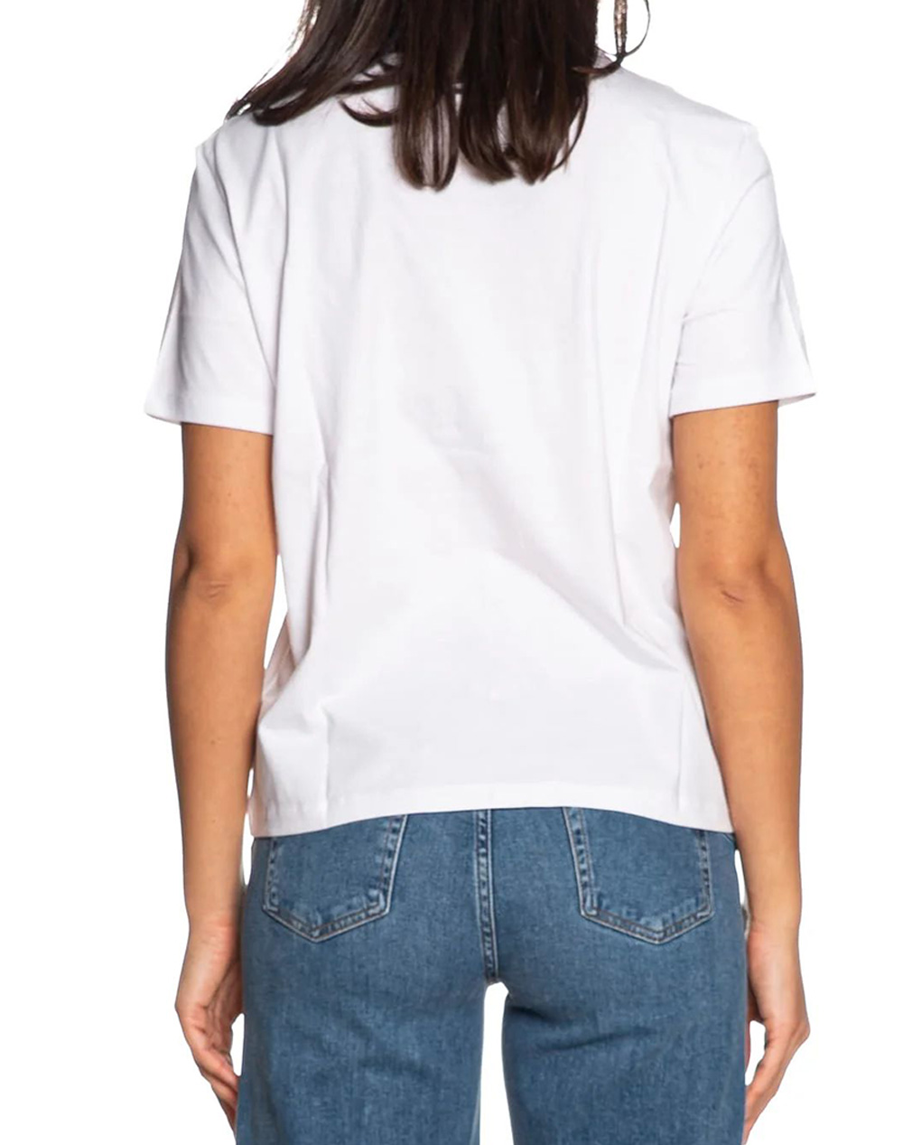CALVIN KLEIN CALVIN KLEIN JEANS SS SEQUIN CK GRAPHIC TEE LV044E215G-YAA White - 2