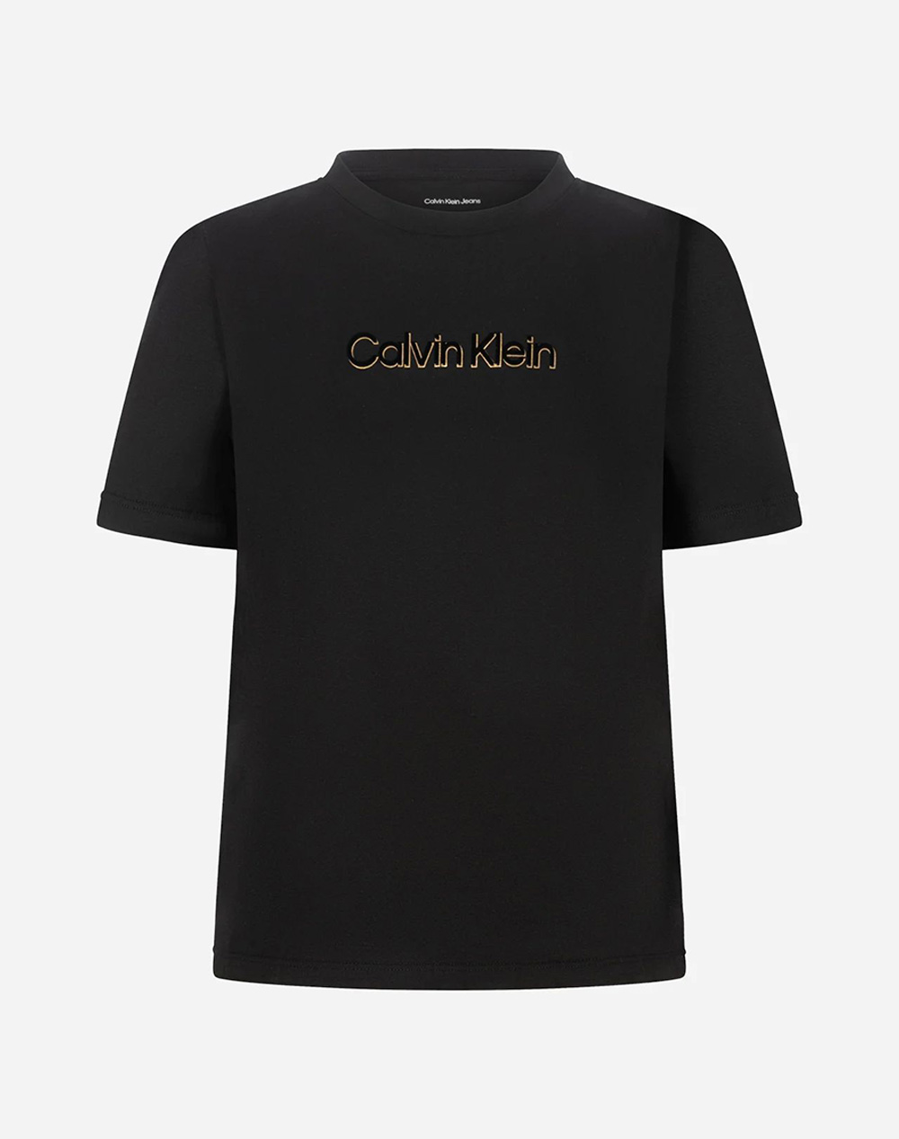 CALVIN KLEIN SS CLASSIC FOIL CALVIN KLEIN TEE LV047E821G-UB1 Black
