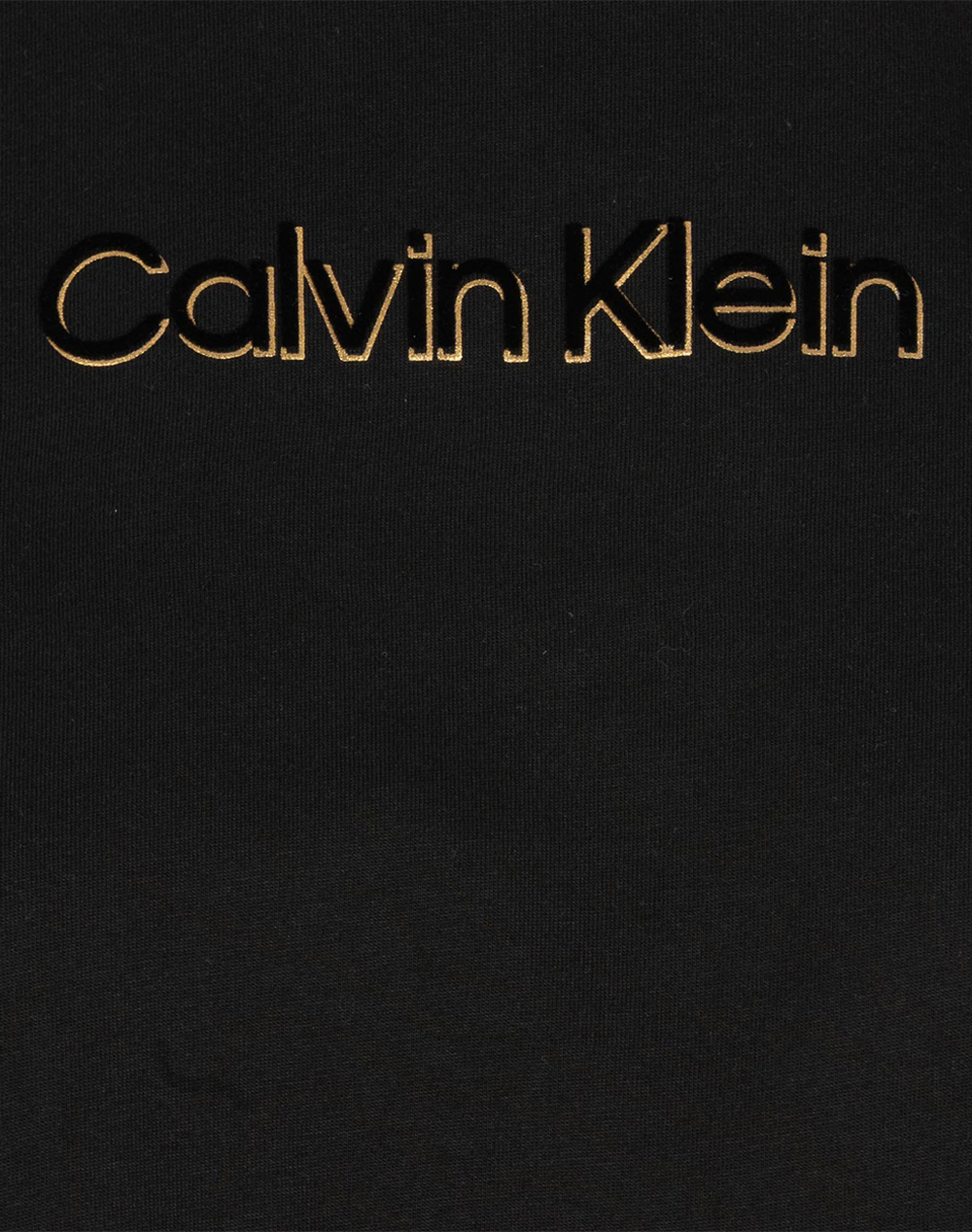 CALVIN KLEIN SS CLASSIC FOIL CALVIN KLEIN TEE LV047E821G-UB1 Black φωτογραφία
