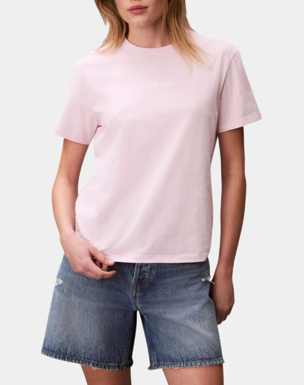 CALVIN KLEIN JEANS SS MULTI LOGO CLASSIC TEE LV047C811G-8Z6 LightPink