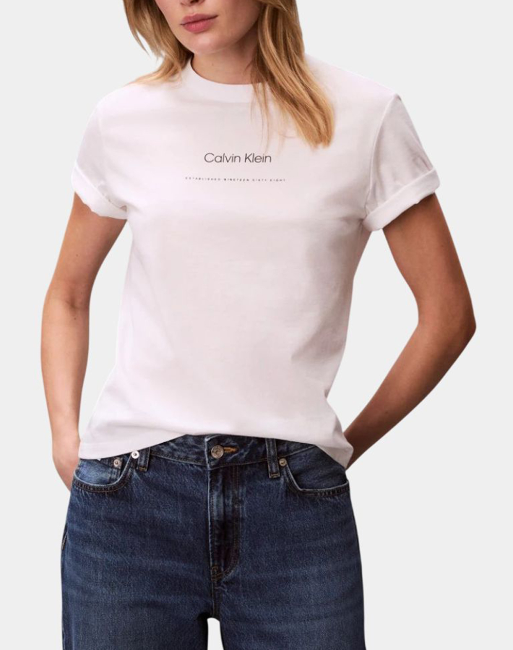 CALVIN KLEIN JEANS SS MULTI LOGO CLASSIC TEE LV047C811G-YAF OffWhite