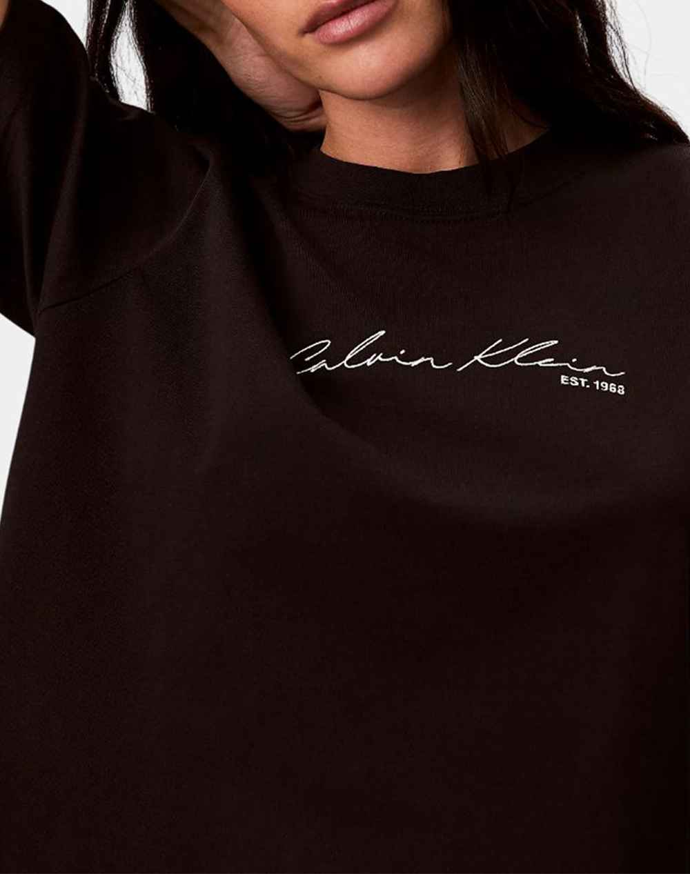 Calvin Klein Jeans Ss Graphic Boxy Tee Lv047F820G-Ub1 Black Γυναικεία ρούχα μπλούζες Τ-Shirt Politikos Shop Πολιτικός