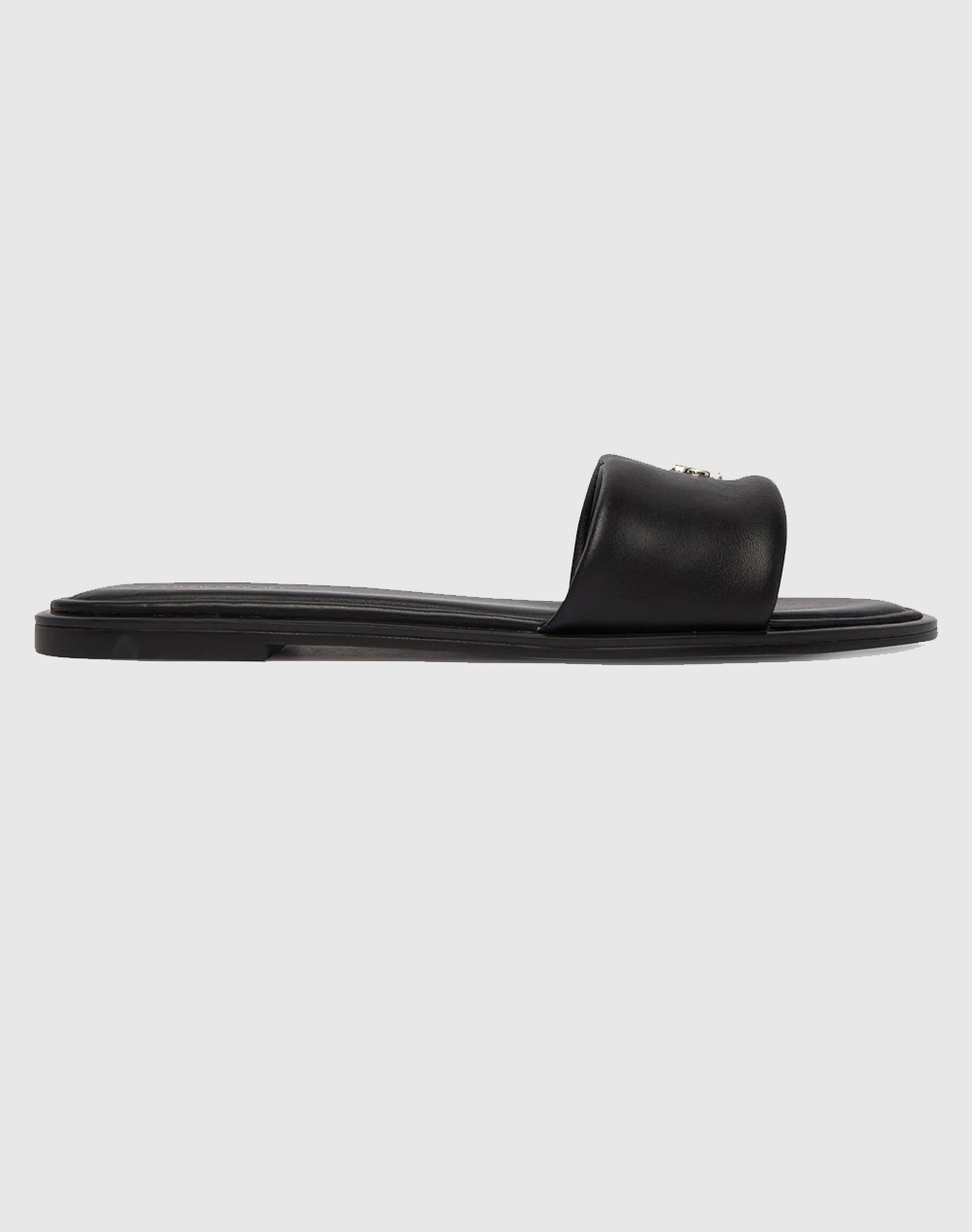 CALVIN KLEIN JEANS ROUND FLAT SNDL LTH BAR HW 2 HW0HW02925-0GJ TotalBlack