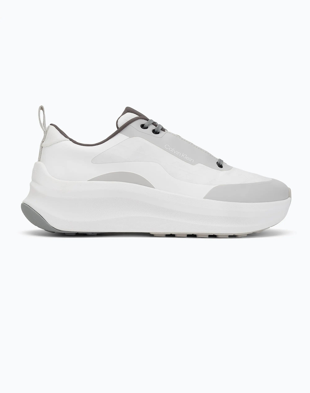 Calvin Klein Γυναικεία Sneakers Γκρι Πολυεστέρα Ripstop