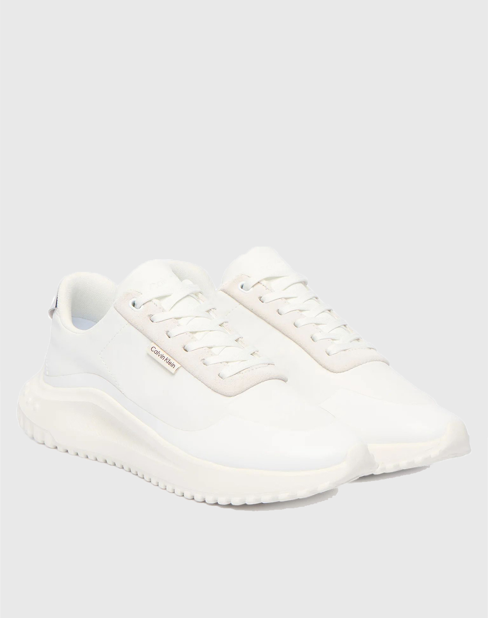 CALVIN KLEIN CALVIN KLEIN JEANS EVA RUNNER LACE UP MAT MIX YW0YW02016-01T OffWhite - 2