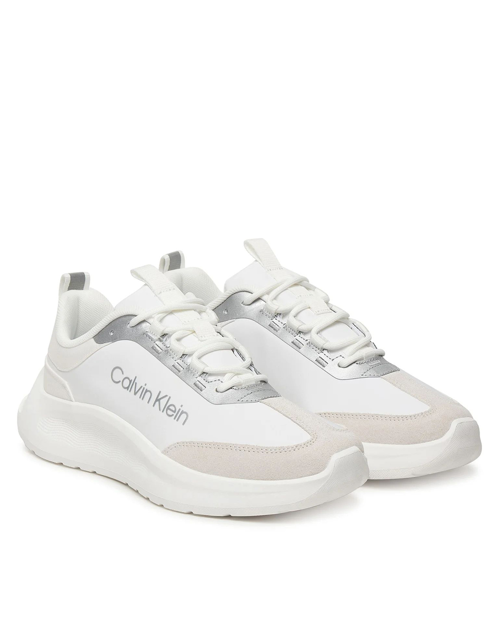 CALVIN KLEIN JEANS LIGHT EVA RUNNER NYL-SUE HW0HW03149-05Y White