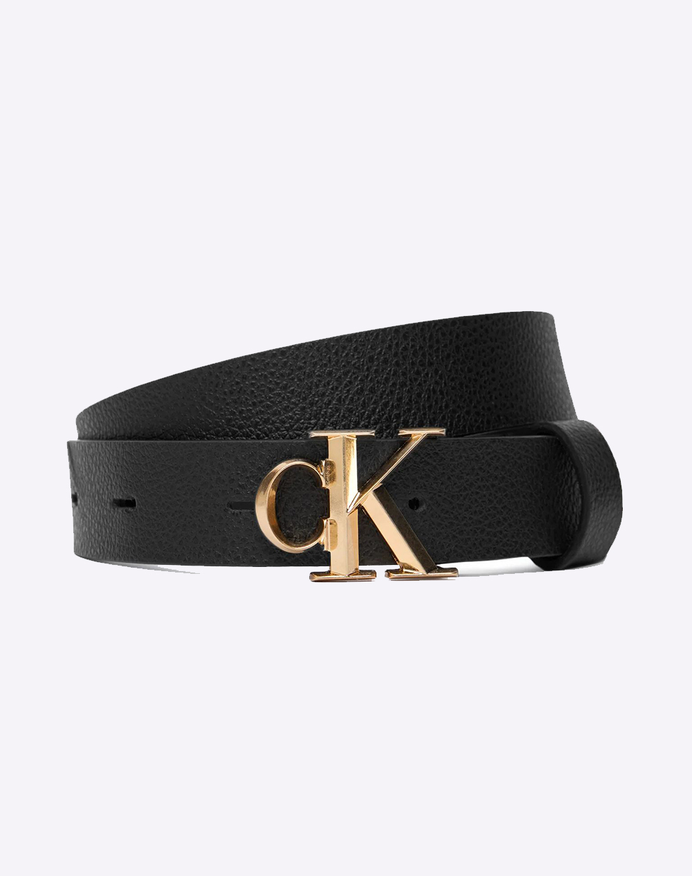 CALVIN KLEIN FACET CK BUCKLE PEBBLE STRAP 25M LV04F7060G-YIH Black