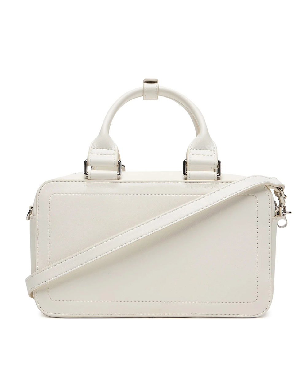 CALVIN KLEIN JEANS BOLD CK ELONGATED MINI TOTE LV04F3411G-4LX Cream