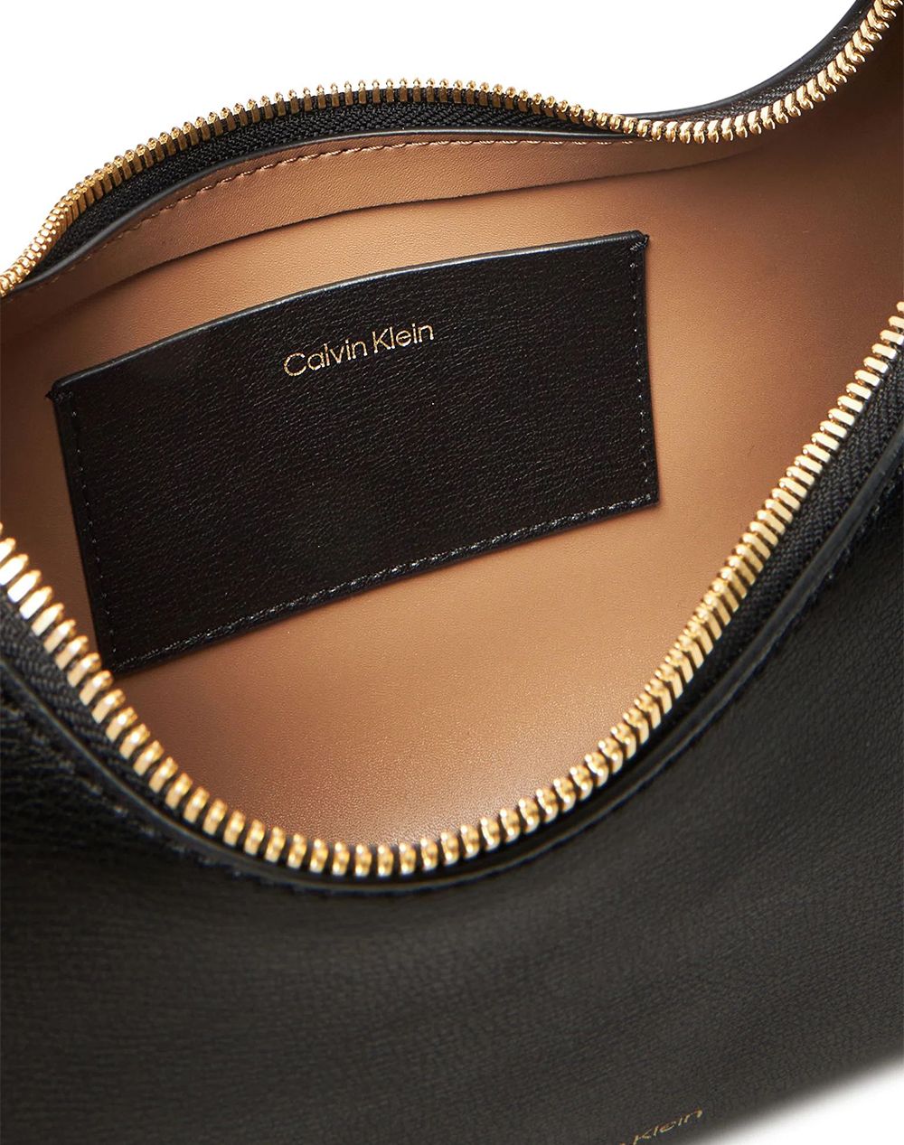 Calvin Klein Jeans Foil Logo Shoulder Bag Lv04F3272G-332 Black Γυναικεία αξεσουάρ τσάντες Politikos Shop Πολιτικός