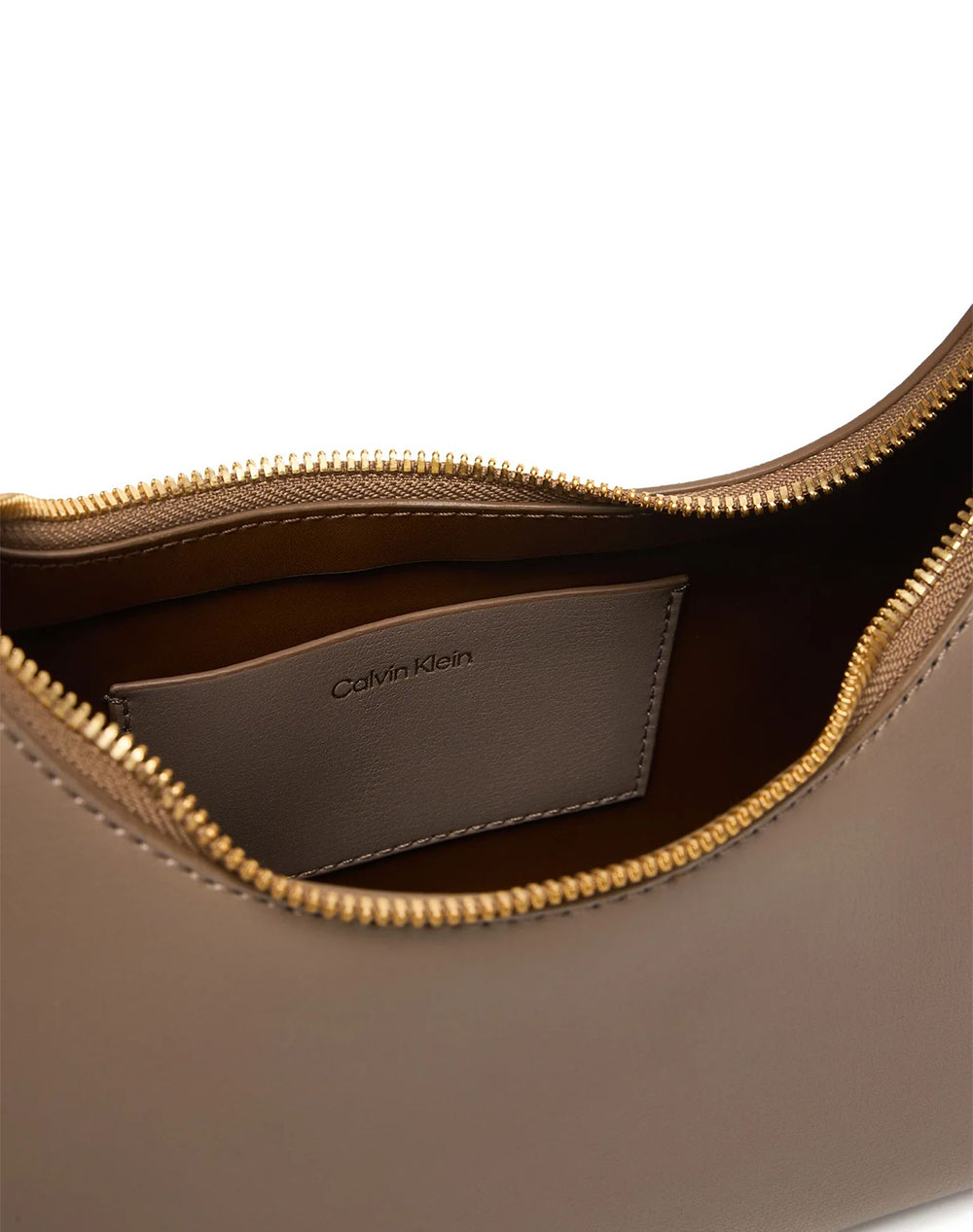 Calvin Klein Jeans Foil Logo Shoulder Bag Lv04F3272G-Vfu Moccasin Γυναικεία αξεσουάρ τσάντες Politikos Shop Πολιτικός