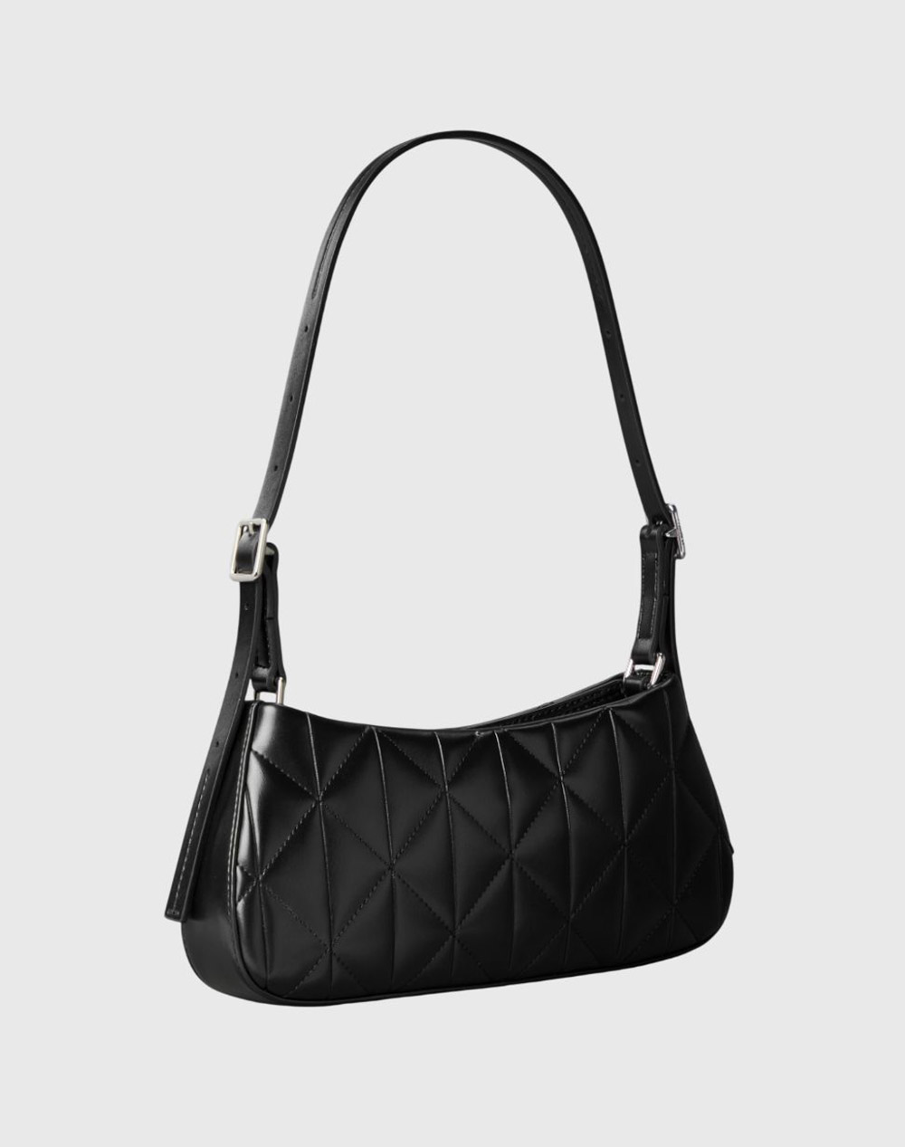 CALVIN KLEIN QUILTED SM SHOULDER BAG LV04F3327G-UB1 Black
