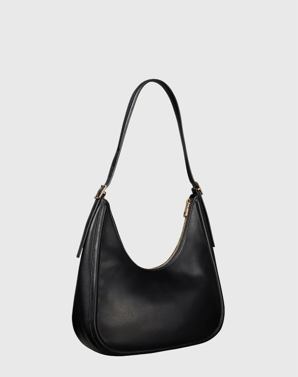 CALVIN KLEIN JEANS BOLD CK CRESCENT BAG LV04F3427G-UB1 Black φωτογραφία