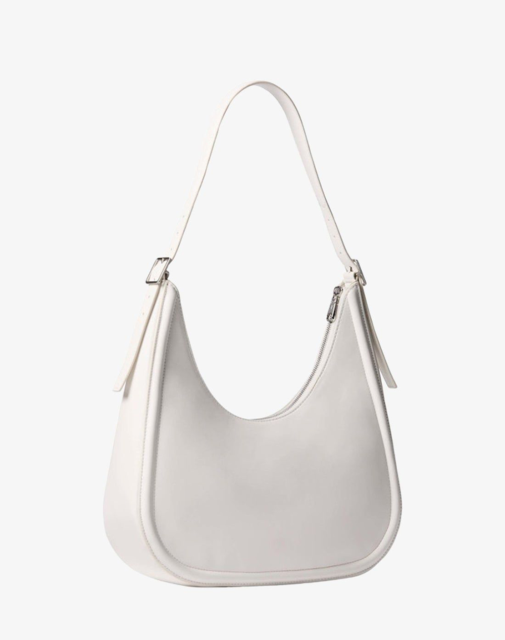 CALVIN KLEIN JEANS BOLD CK CRESCENT BAG LV04F3427G-4LX Cream φωτογραφία