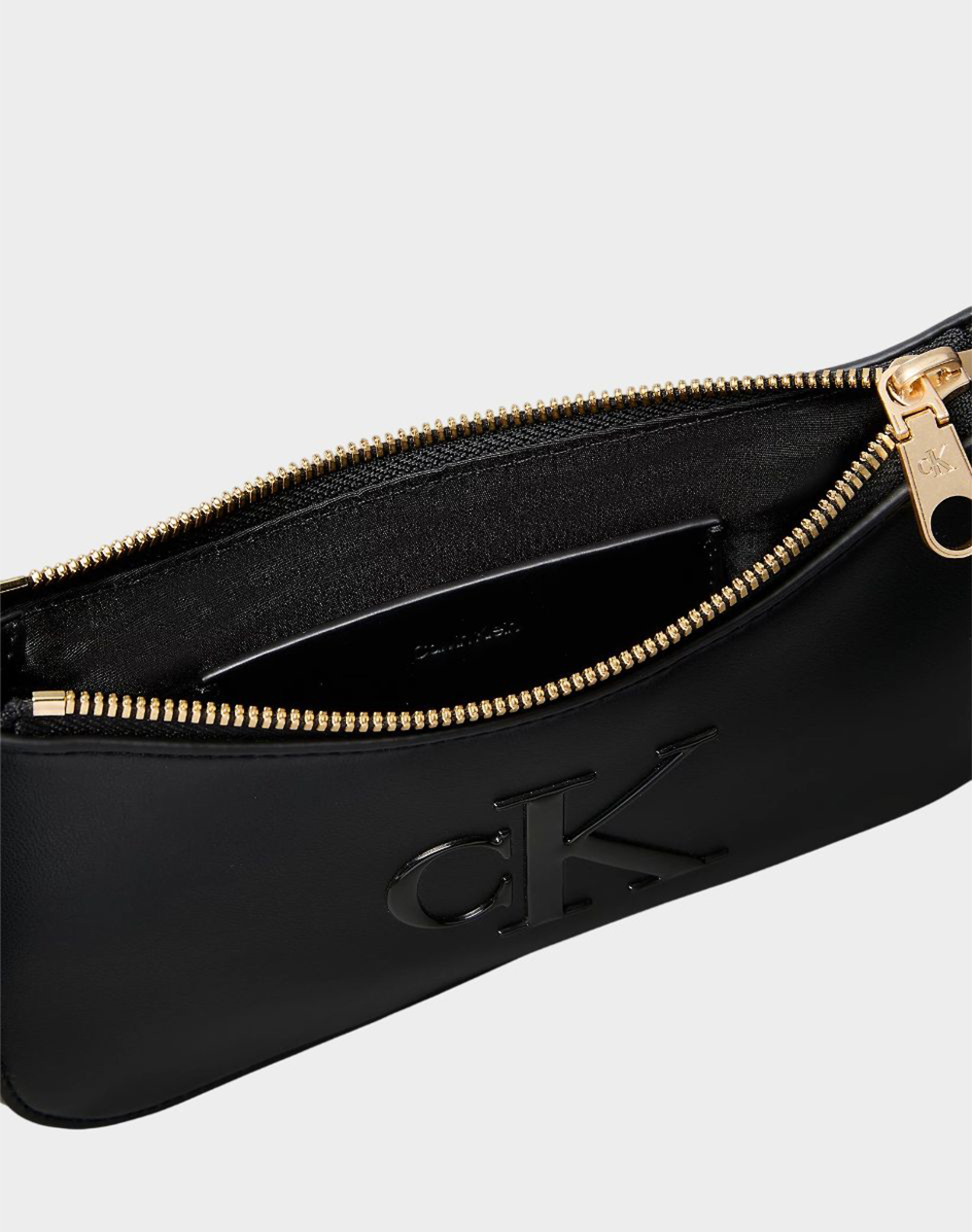 CALVIN KLEIN JEANS BOLD CK MINI BAG LV04F1125G-UB1 Black φωτογραφία