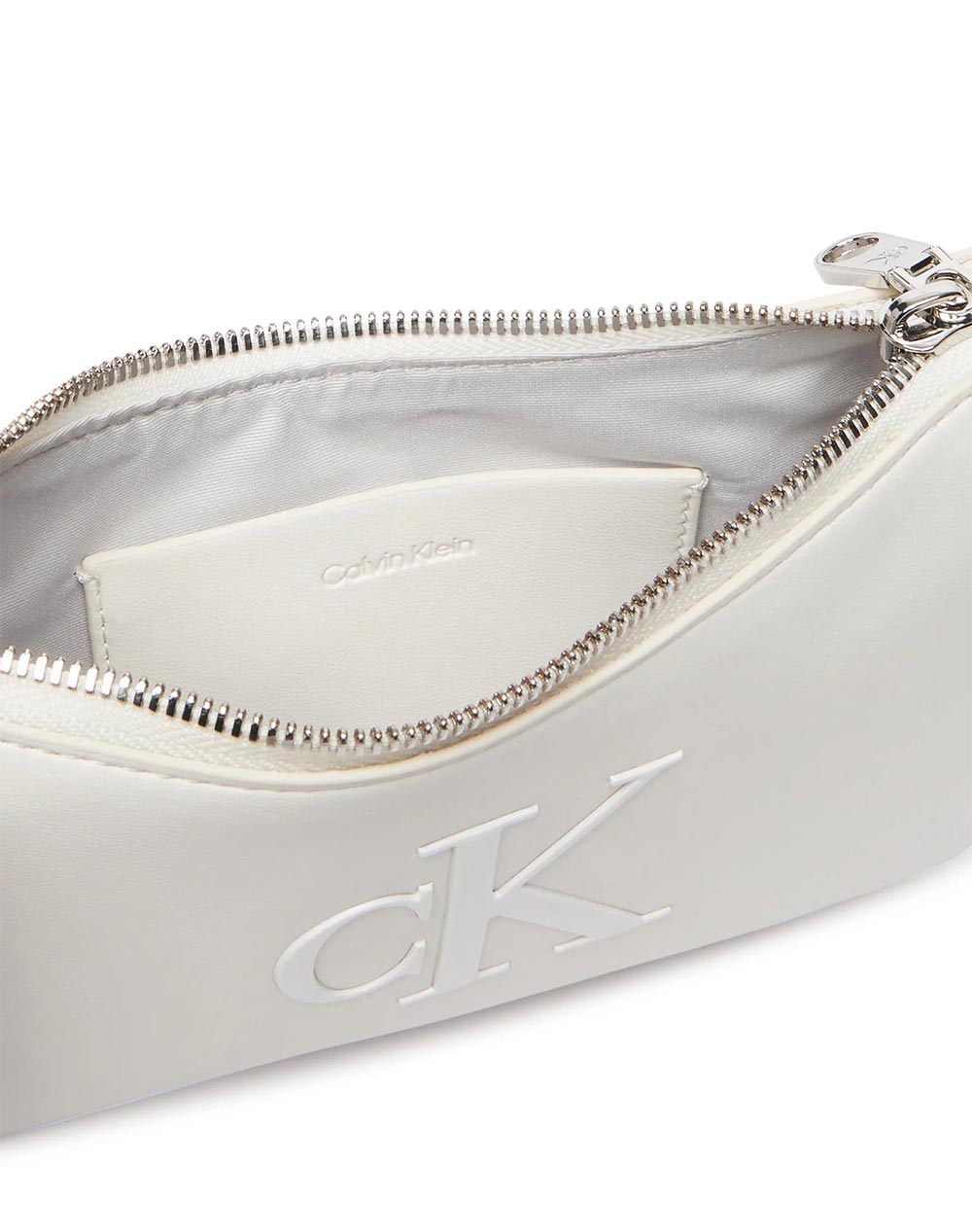Calvin Klein Jeans Bold Ck Mini Bag Lv04F1125G-4Lx Offwhite Γυναικεία αξεσουάρ τσάντες Politikos Shop Πολιτικός