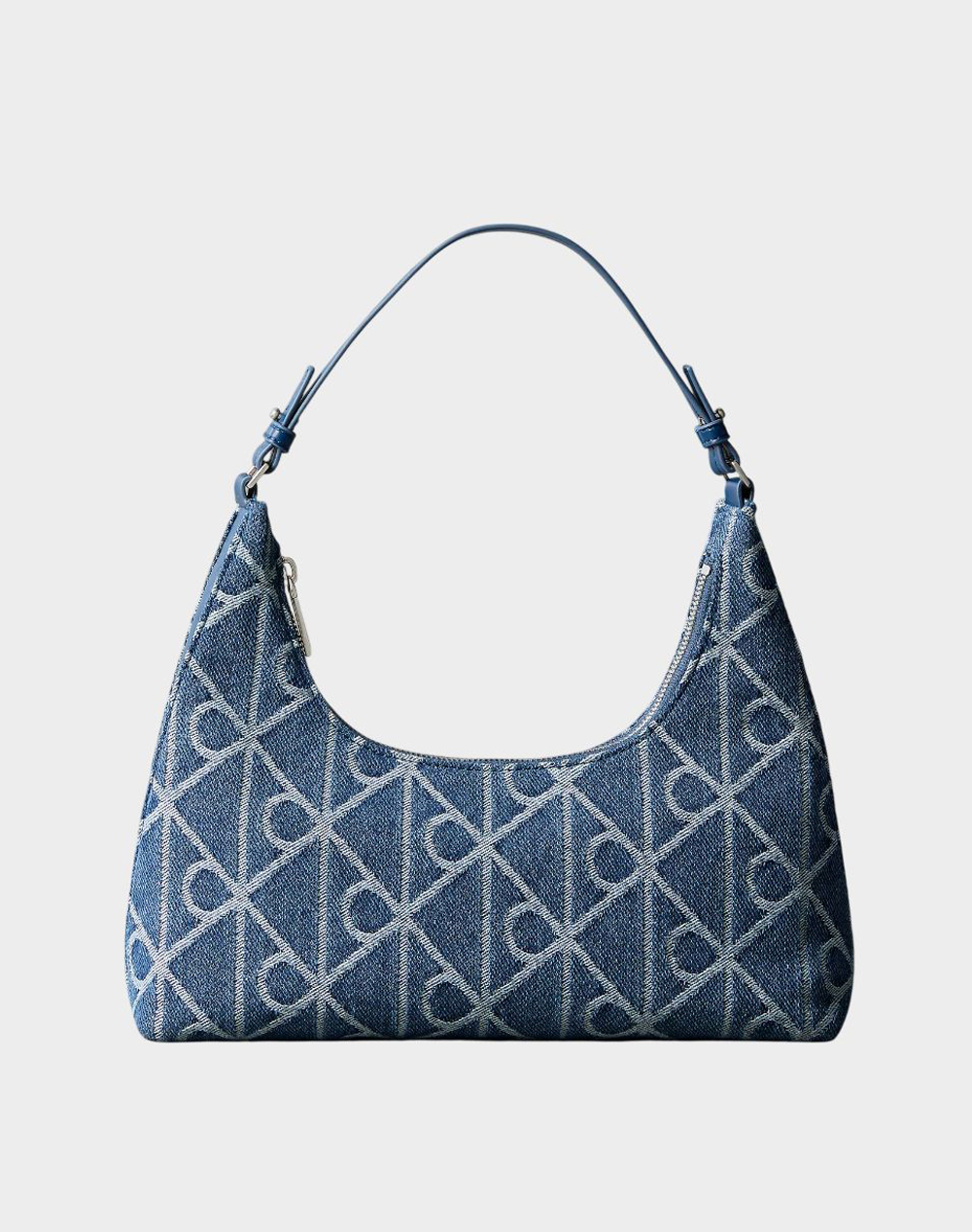 CALVIN KLEIN JEANS EMBLEM AOP DENIM SHOULDER BAG LV04F3431G-YBN JeanBlue