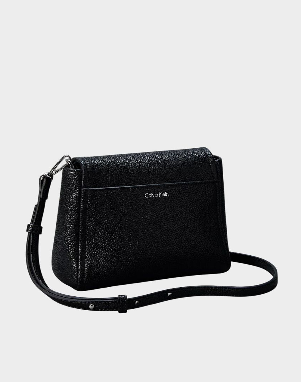 CALVIN KLEIN JEANS EMBLEM HW PEBBLE CROSSBODY 20 LV04F3511G-UB1 Black