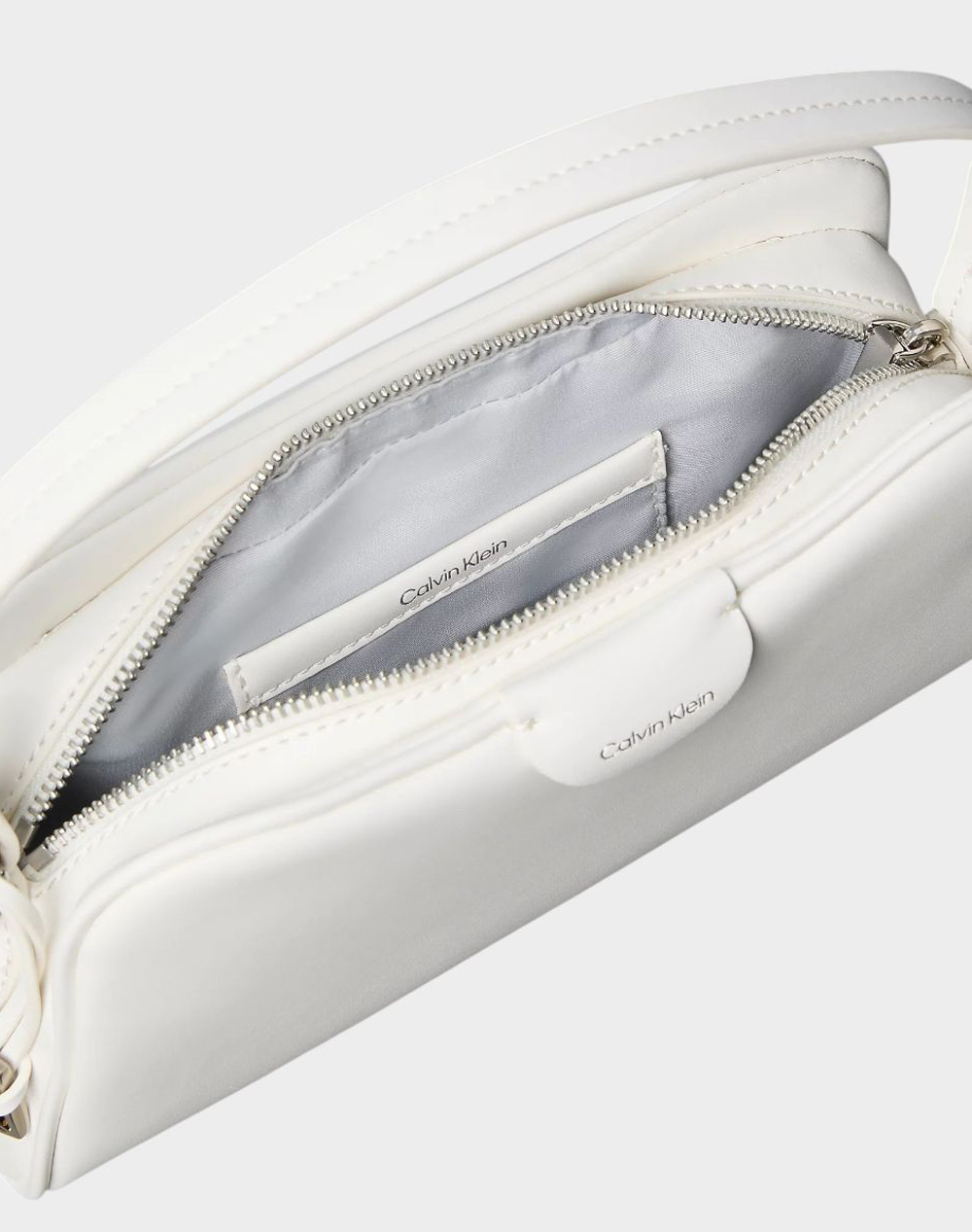 Calvin Klein Jeans Multi Compartment Camera Bag Lv04F3370G-4Lx White Γυναικεία αξεσουάρ τσάντες Politikos Shop Πολιτικός
