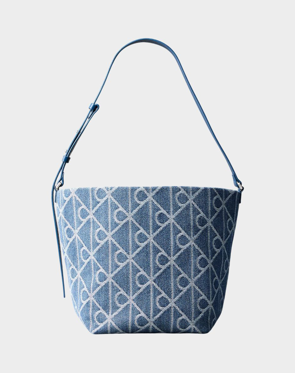 CALVIN KLEIN JEANS EMBLEM AOP DENIM BUCKET LV04F3432G-YBN JeanBlue