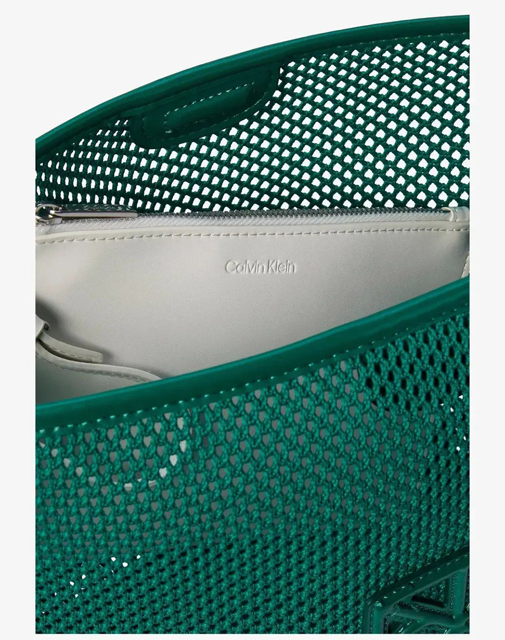 CALVIN KLEIN JEANS EMBLEM MESH BUCKET LV04F3423G-L4G Green φωτογραφία