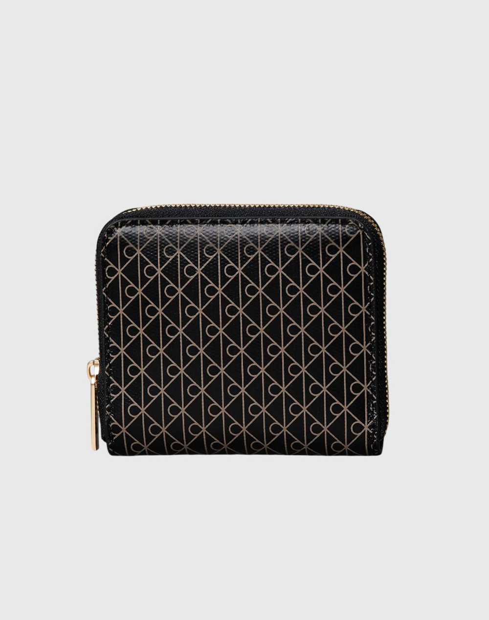 CALVIN KLEIN JEANS AOP SQUARE ZIP AROUND LV04F1089G-2XA Black