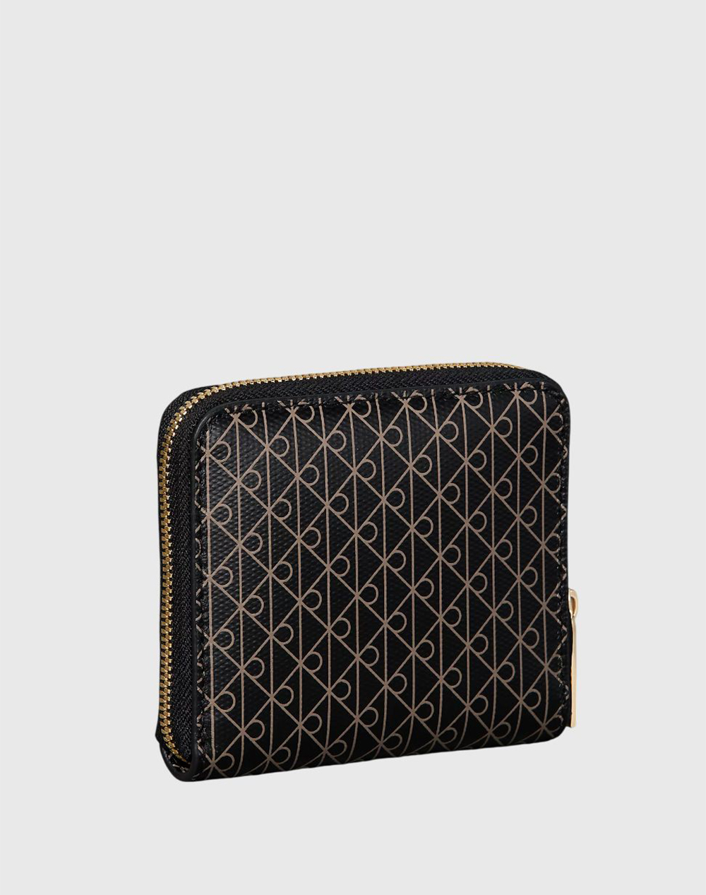 CALVIN KLEIN JEANS AOP SQUARE ZIP AROUND LV04F1089G-2XA Black φωτογραφία