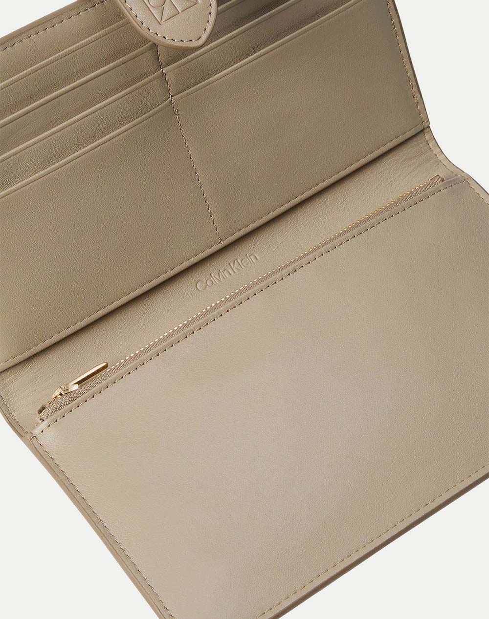 CALVIN KLEIN CALVIN KLEIN SNAP PASSPORT LONGFOLD WALLET LV04F1108G-VFU SandyBrown - 3