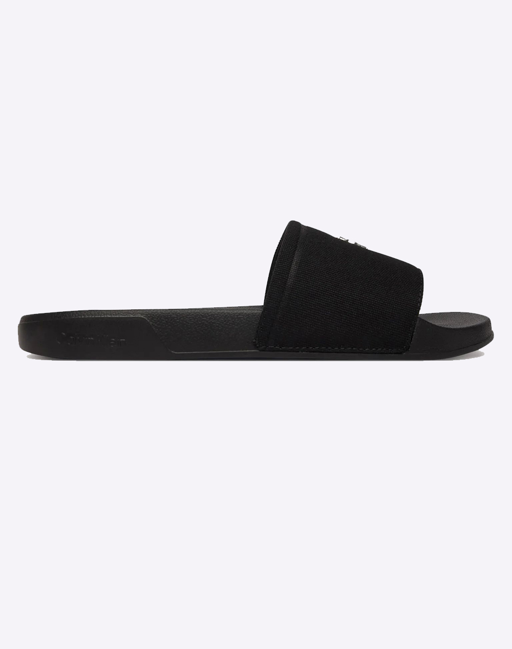 CALVIN KLEIN JEANS POOL SLIDE CANVAS HDW HW0HW02960-0GJ Black