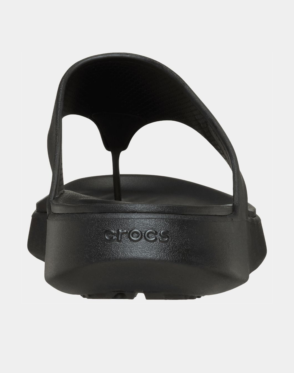 Crocs Getaway Triangle Flip 212018-001 Black Γυναικεία παπούτσια Σαγιοναρες Politikos Shop Πολιτικός