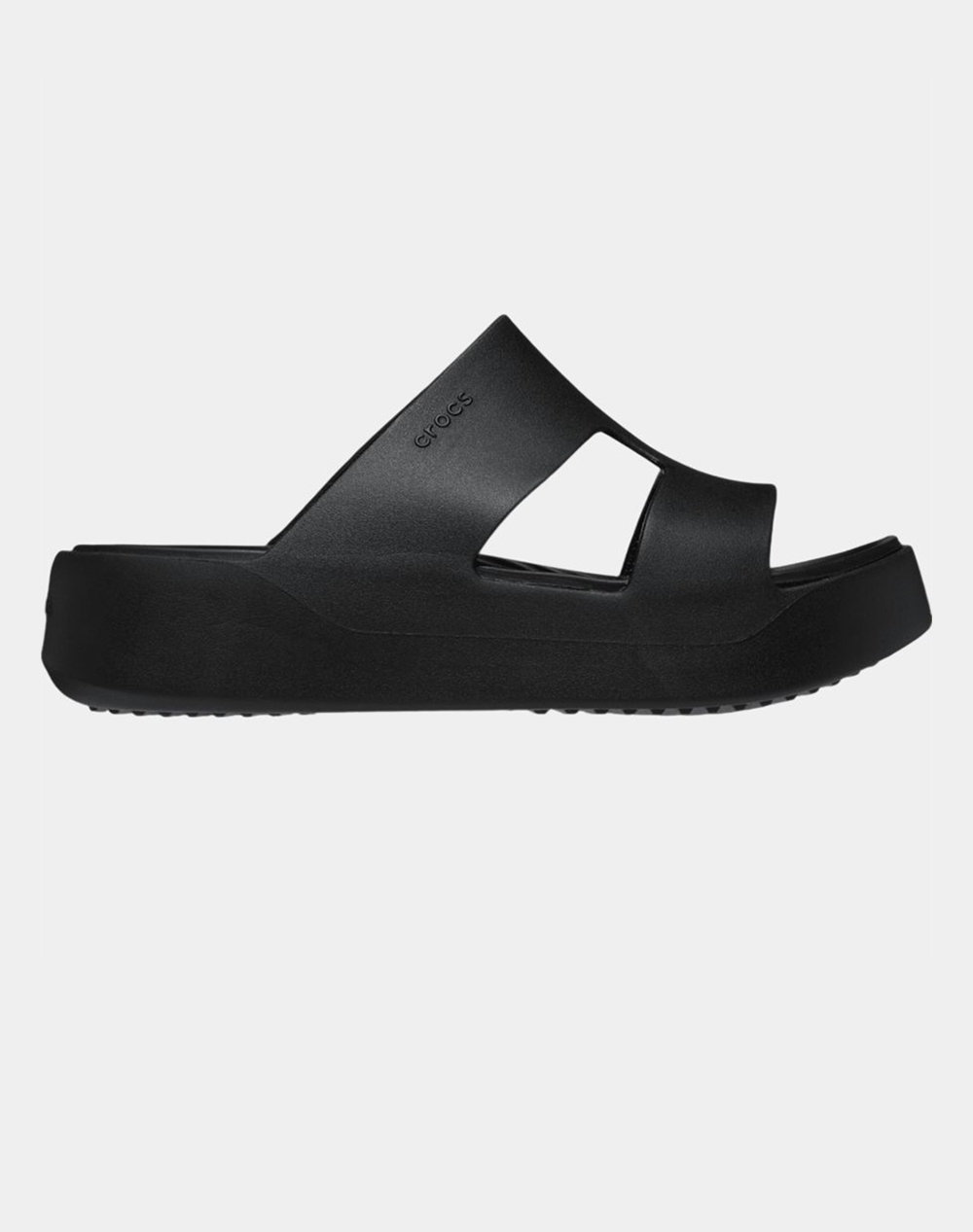 CROCS Getaway Platform H-Strap 209409-001 Black