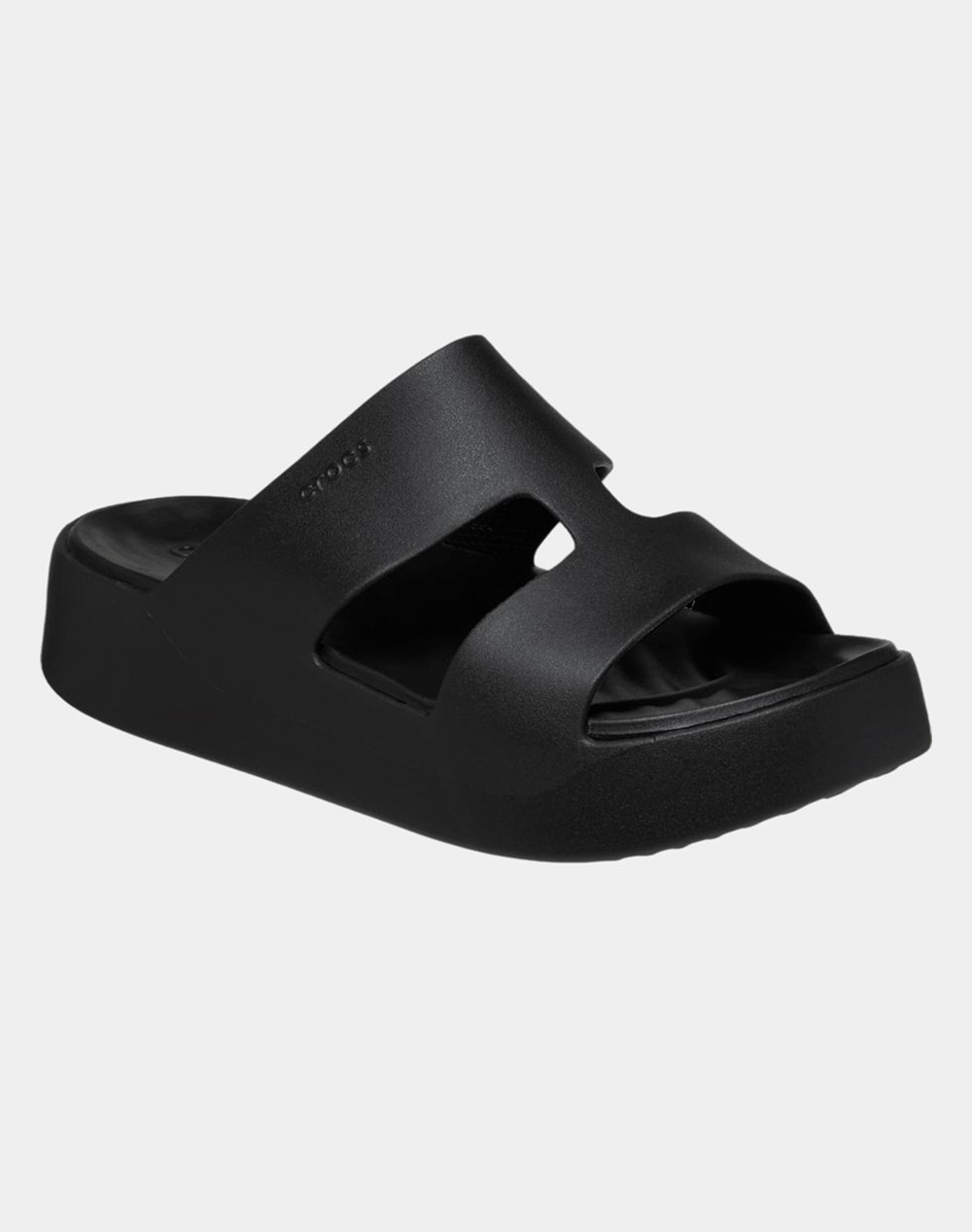 CROCS Getaway Platform H-Strap 209409-001 Black