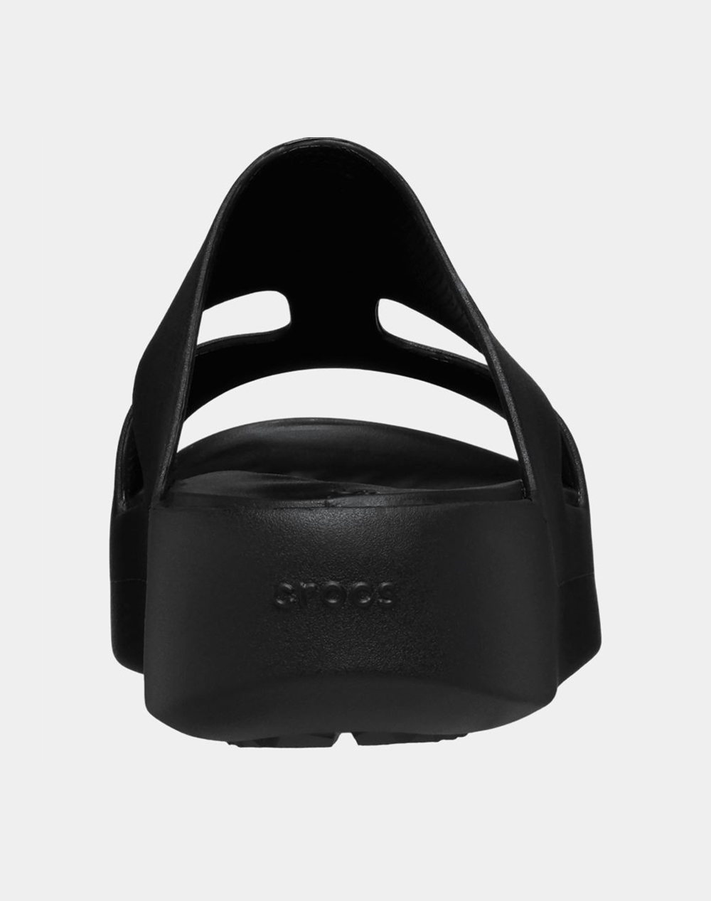 Crocs Getaway Platform H-Strap 209409-001 Black Γυναικεία παπούτσια Σαγιοναρες Politikos Shop Πολιτικός