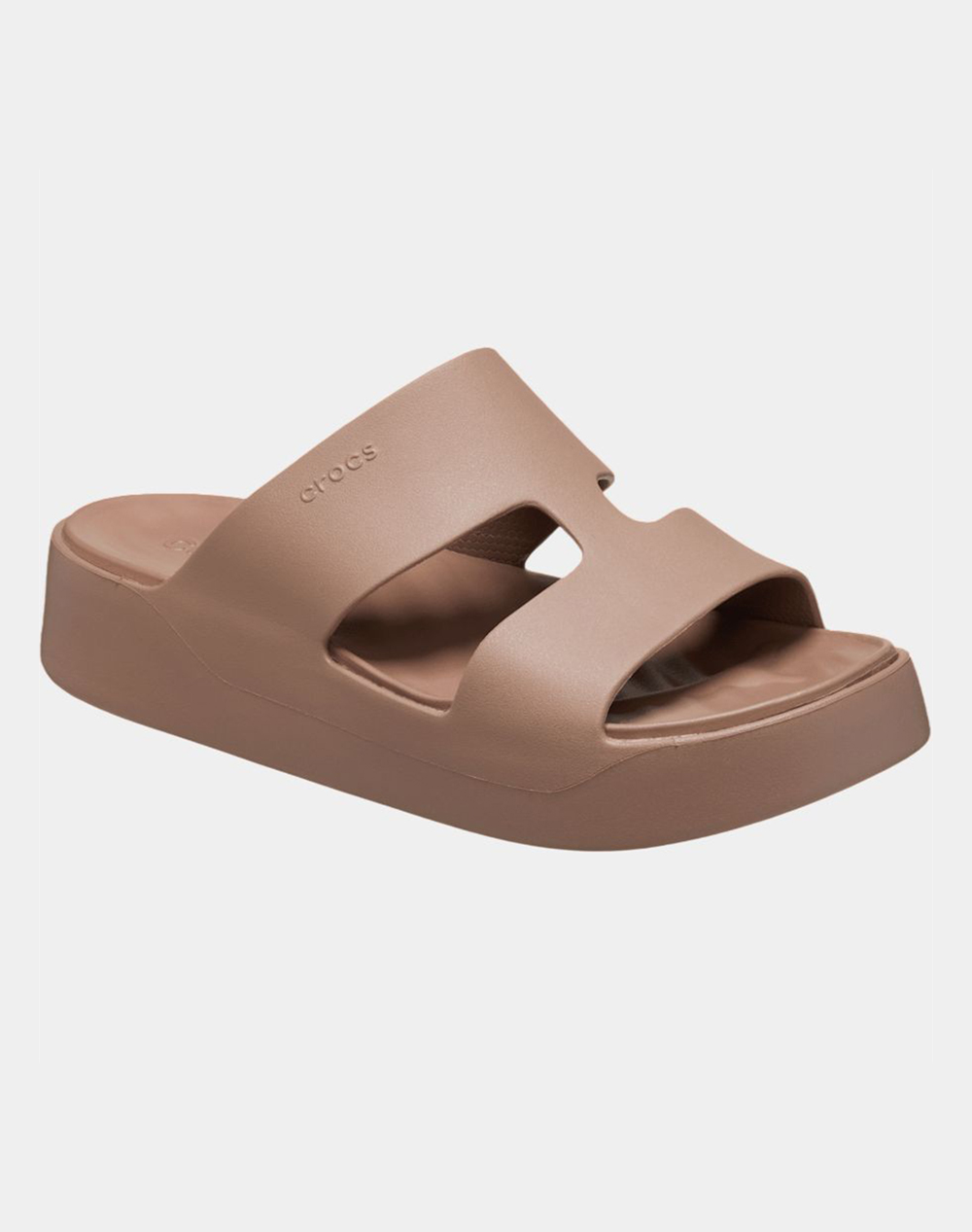 CROCS Getaway Platform H-Strap 209409-2Q9 Cappuccino