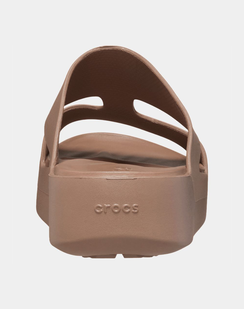 Crocs Getaway Platform H-Strap 209409-2Q9 Cappuccino Γυναικεία παπούτσια Σαγιοναρες Politikos Shop Πολιτικός