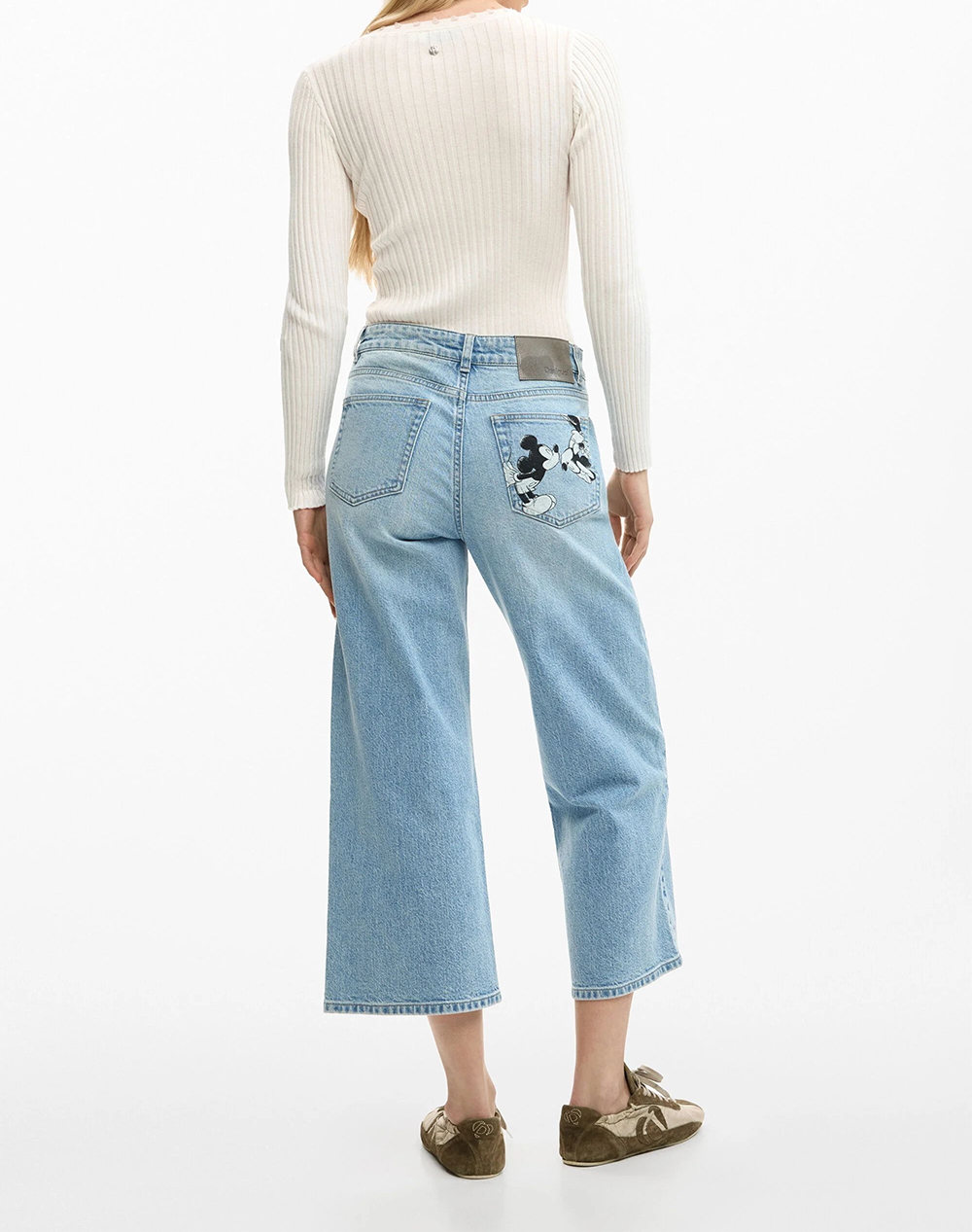 DESIGUAL DESIGUAL DENIM_HERRY_ ΠΑΝΤΕΛΟΝΙ ΓΥΝΑΙΚΕΙΟ 26SWDD16-5053 DenimBlue - 2