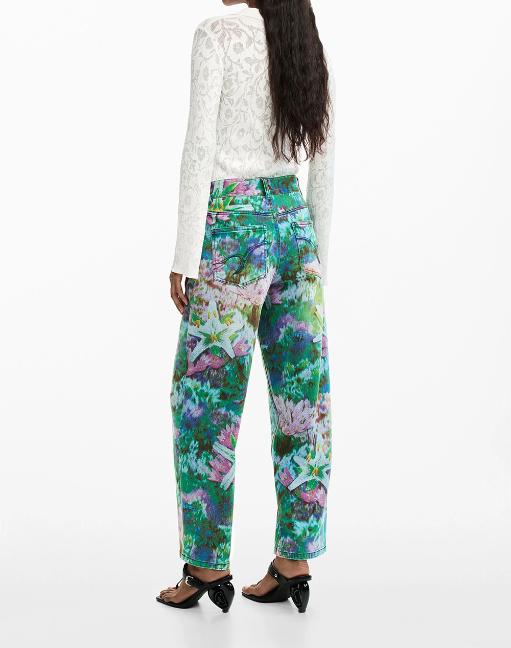 DESIGUAL DESIGUAL DENIM_BEETLE ΠΑΝΤΕΛΟΝΙ ΓΥΝΑΙΚΕΙΟ 26SWDD17-5053 Mixed - 2