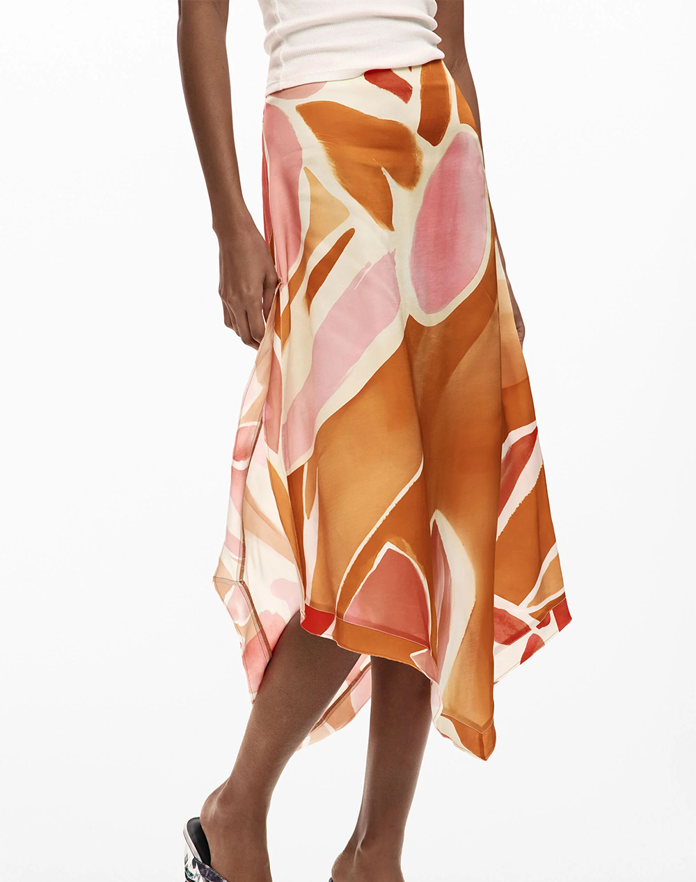 DESIGUAL FAL_VENT_ORANGE ΦΟΥΣΤΑ ΓΥΝΑΙΚΕΙΟ 26SWFW13-7002 Orange