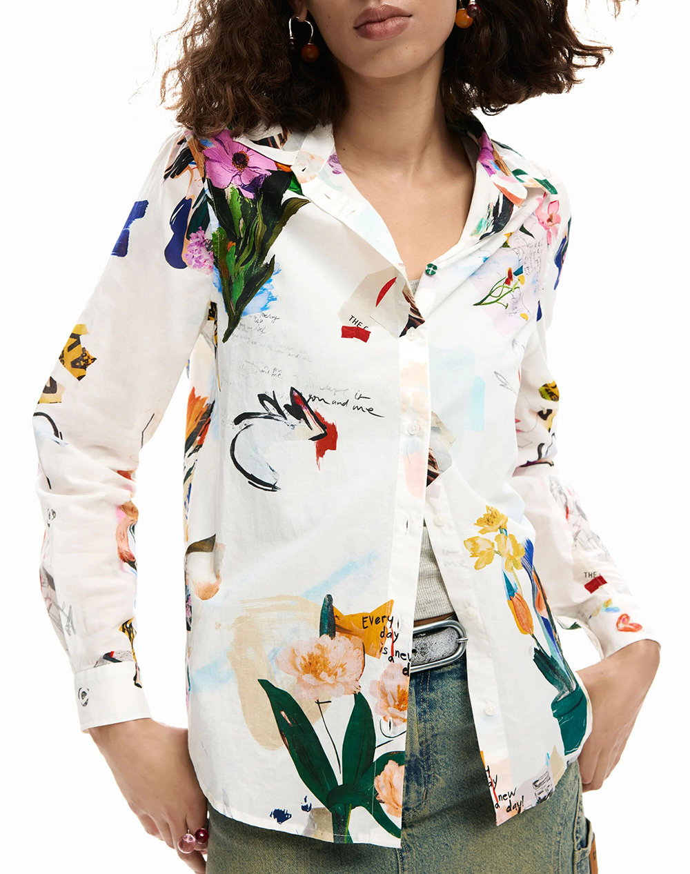 DESIGUAL CAM_MILA ΠΟΥΚΑΜΙΣΟ ΓΥΝΑΙΚΕΙΟ 26SWCW21-1000 Multi