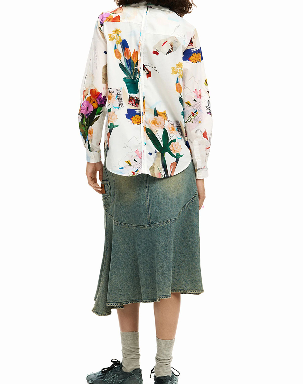 DESIGUAL DESIGUAL CAM_MILA ΠΟΥΚΑΜΙΣΟ ΓΥΝΑΙΚΕΙΟ 26SWCW21-1000 Multi - 2