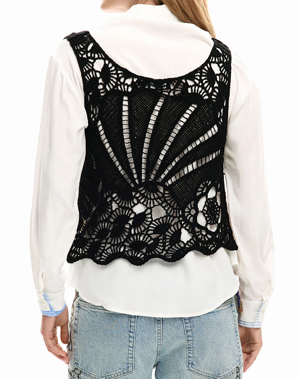 DESIGUAL DESIGUAL CAM_LIRIO ΠΟΥΚΑΜΙΣΟ ΓΥΝΑΙΚΕΙΟ 26SWCW07-1000 White - 2