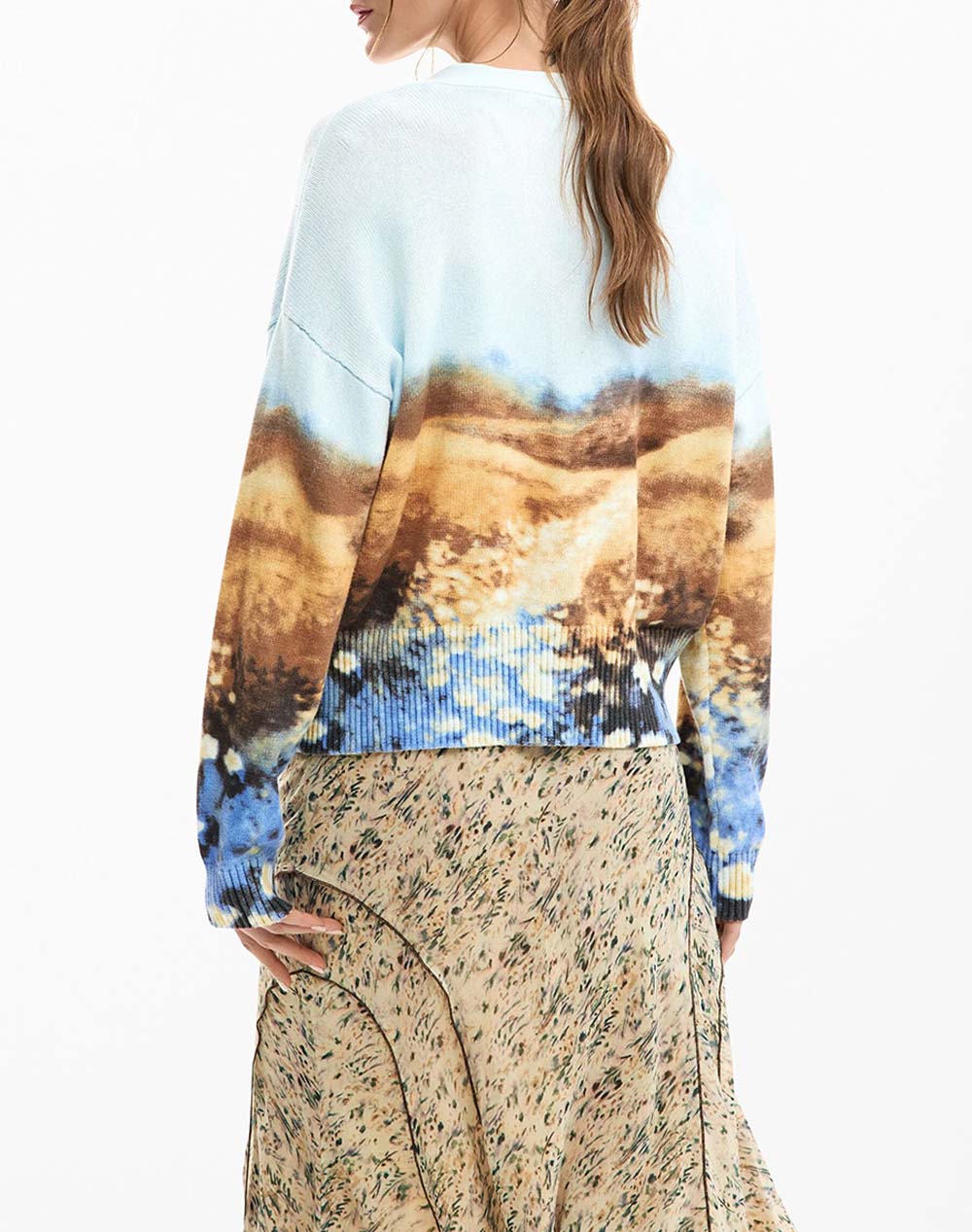 DESIGUAL DESIGUAL JERS_SUN ΠΛΕΚΤΟ ΓΥΝΑΙΚΕΙΟ 26SWJF18-5004 LightBlue - 2