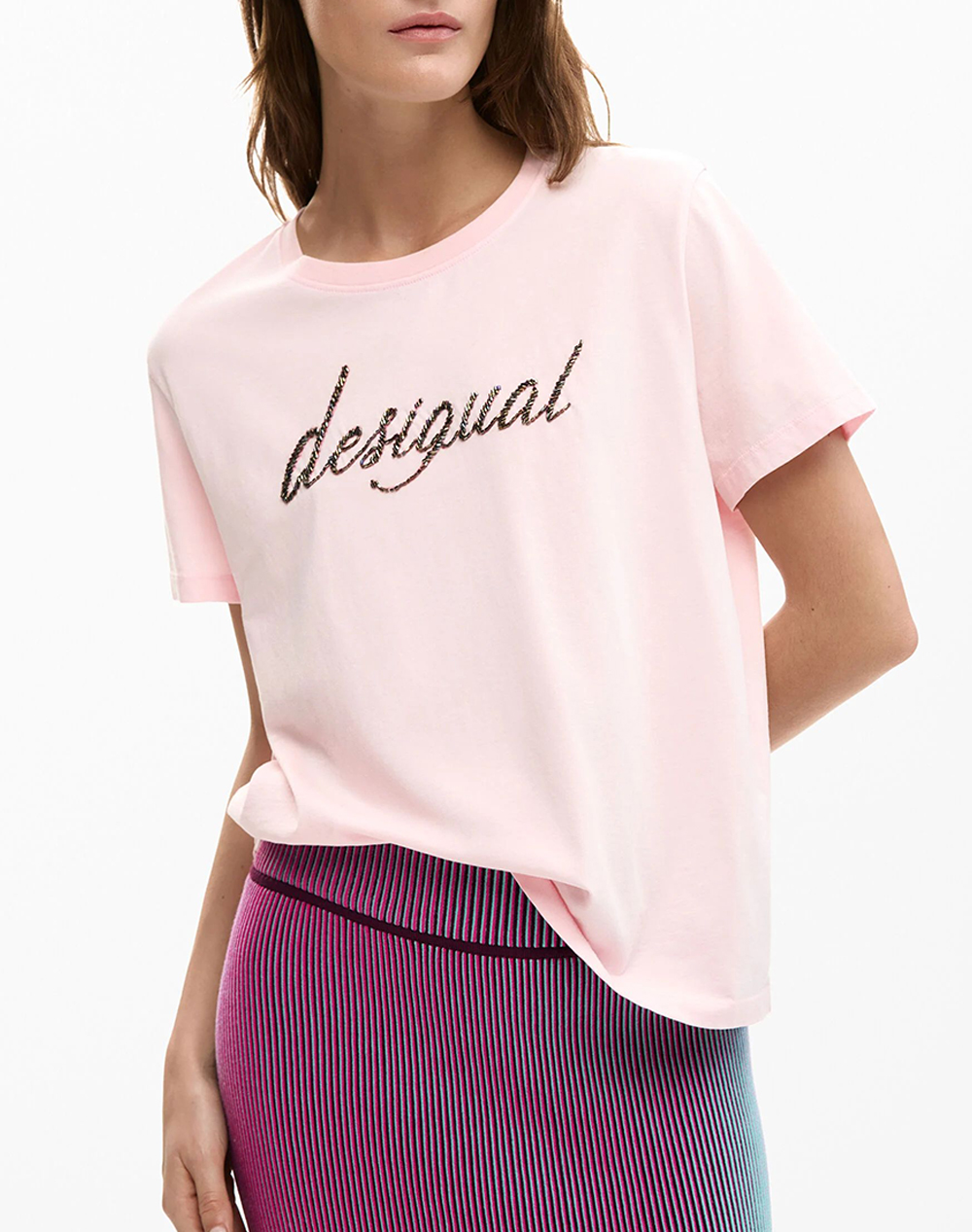 DESIGUAL TS_VARSOVIA ΜΠΛΟΥΖΑ ΓΥΝΑΙΚΕΙΟ 26SWTK08-3025 LightPink
