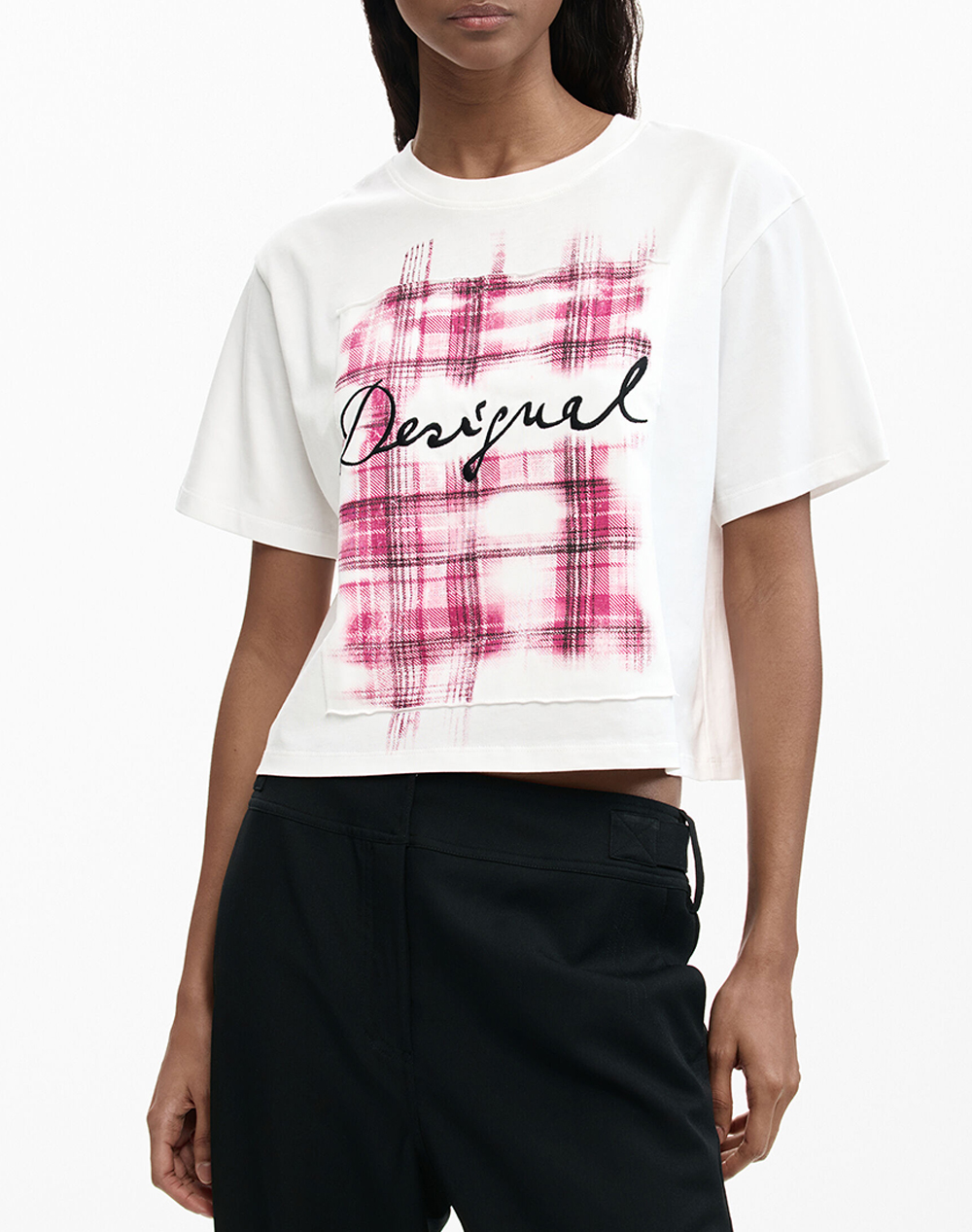 DESIGUAL TS_CRACOVIA ΜΠΛΟΥΖΑ ΓΥΝΑΙΚΕΙΟ 26SWTK16-1000 White